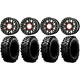thumbnail image 1 of KS235 Grenade Black 15" Wheels 29" Carnivore Tires Kawasaki Teryx Mule, 1 of 4