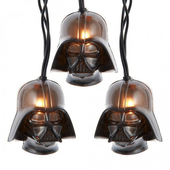 KSA 10-Count Star Wars Darth Vader Head Set, Incandescent Lights