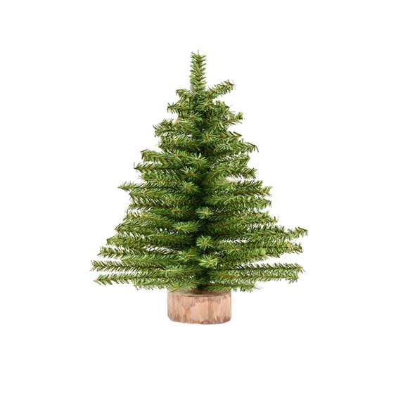 KSA 12" Miniature Canadian Pine Artificial Christmas Tree, Unlit