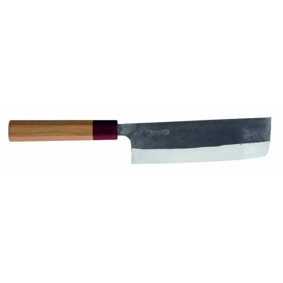 KSA-200 Kasumi Black Kurouchi 6.5 in Nakiri knife