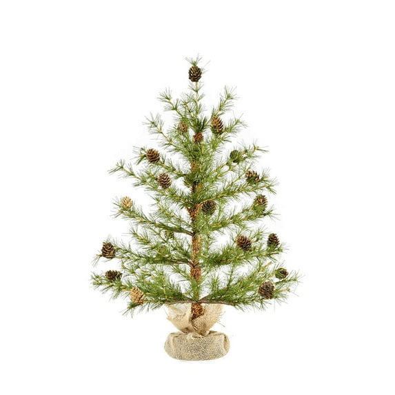 Kurt Adler 24-Inch Tree with Pinecone