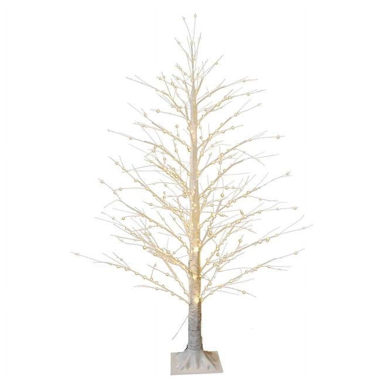 KSA 5' PreLit Twinkle Birch Twig Artificial Christmas Tree, Warm White