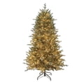 thumbnail image 1 of KSA 6' Pre-Lit LED Full Spruce Artificial Christmas Tree, Warm White LED Lights, 1 of 2