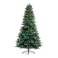 thumbnail image 1 of KSA 6' Pre-Lit RGB Twinkly Artificial Christmas Tree, Multicolor LED Lights, 1 of 1