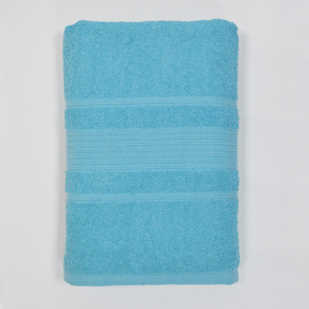 KSA Bendita Body Bath Towel Cotton Turquoise 27" x 52"