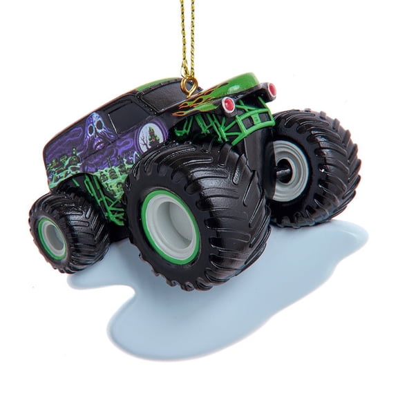 KSA Set of 12 Monster Jam Grave Digger Christmas Ornaments 3.5"