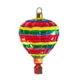 thumbnail image 1 of Kurt Adler Hanging Pre-Lit Glass Ornaments, USB-Powered Hot Air Balloons, Assorted Colors, 1 of 7