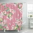 thumbnail image 1 of KSADK Colorful Flower Watercolor of Spring Branches Pink Floral Abstract Beautiful Bathroom Shower Curtain 60x72 inch, 1 of 1