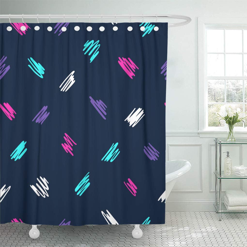 KSADK Colorful Scribble Scratch Abstract Doodle Spots Specks Flecks