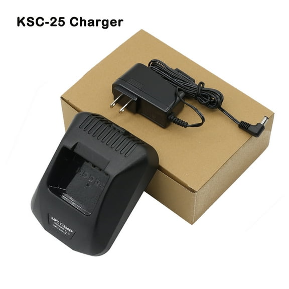 KSC-25 Rapid Charger Set For Kenwood Nexedge NX-3320 NX-3320K NX-3320K2 NX-3320K3 Radio
