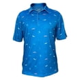 thumbnail image 1 of KSCOTT Caribbean Soul Polo Blue, XLarge Short Sleeve Shirt, 1 of 4