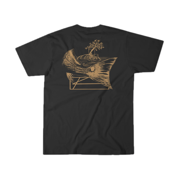 KSCOTT Mangrove Tails Sleeve Black, 2XLarge Short Sleeve Shirt