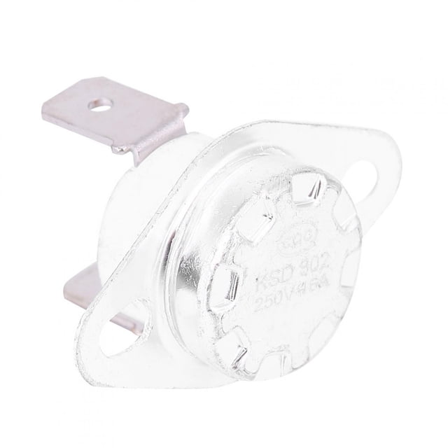 Yootop 5-Pack 120°C Normally Close Thermostat Discs - KSD301 Temperature Control Switch, 250V 10A