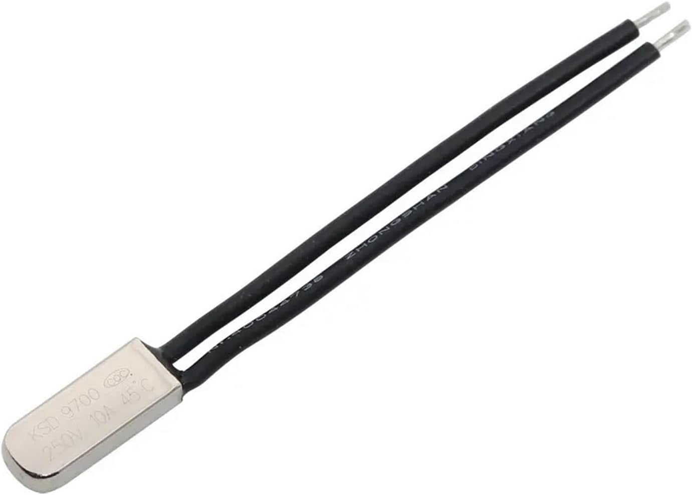 Thermostat Bilame KSD9700 40°C - NF (Normal Fermé) - 250V 5A - Lot De 3 Pièces