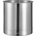 thumbnail image 1 of KSENDALO Utensil Holder Stainless Steel- 7x7 inch Jumbo Utensil Holder for Countertop,  Utensil Crock for Spoons, Silverware, and Spatulas for Kitchen, 1 of 6
