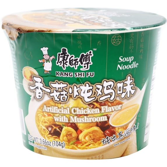 KSF INSTANT NOODLE BOWL-MUSHROOM CHICKEN FLAVOR