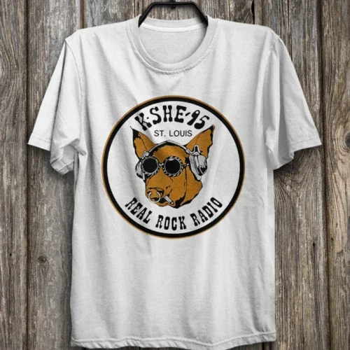 KSHE 95 Real Rock Radio ST.Louis KSD-TV Sweetmeat Ahead Rings Out T shirt | eBay