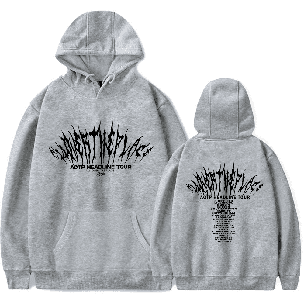 KSI Merch Hoodie KSI AOTP TOUR HOODIE Hooded Sweatshirt Long SLeeve Tracksuit Jacket Unsiex Pullover