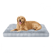 KSIIA 47in Washable Dog Bed for XXLarge Dogs with Anti-Slip Bottom, Pet Pad for Crate for XXLarge Sized Puppies