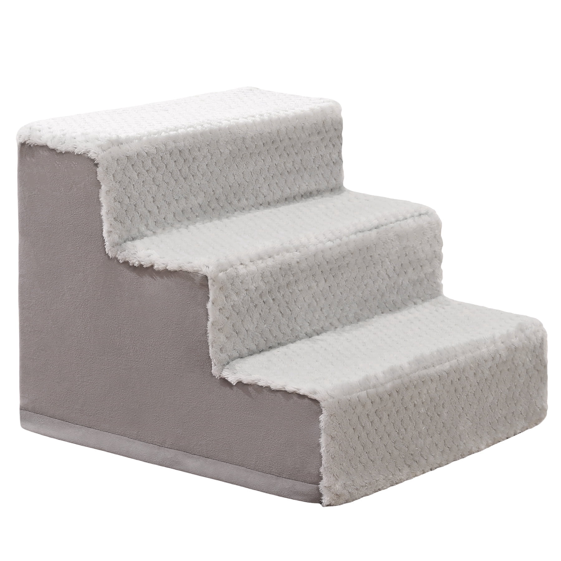 KSIIA Dog Steps for Couch and Sofa,3-Step Pet Stairs for Dogs and Cats ...