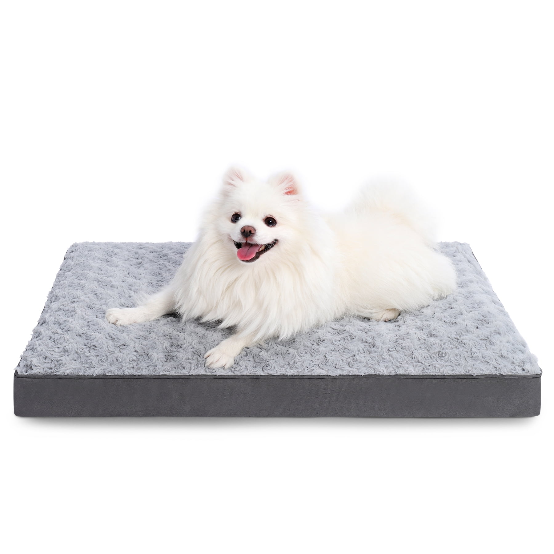 Walpetmar Waterproof Dog Beds for Crates 30" Washable Removable Cover