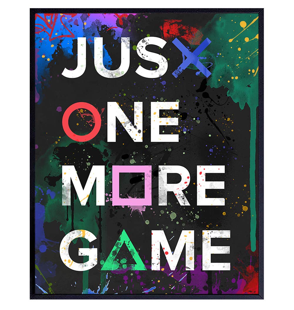 KSIW-Gaming Room Decor - Video Game Room Decor - Remote Control Posters ...