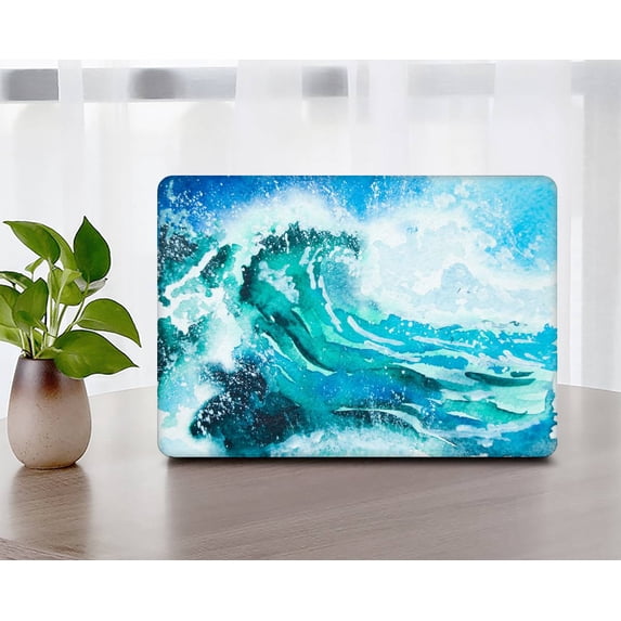KSK KAISHEK Hard Case Cover Only Compatible 2010 - 2017 Released Old Version MacBook Air 13" with No Touch No USB-C Model: A1369/A1466 Colorful A 11 + Black Keyboard Cover