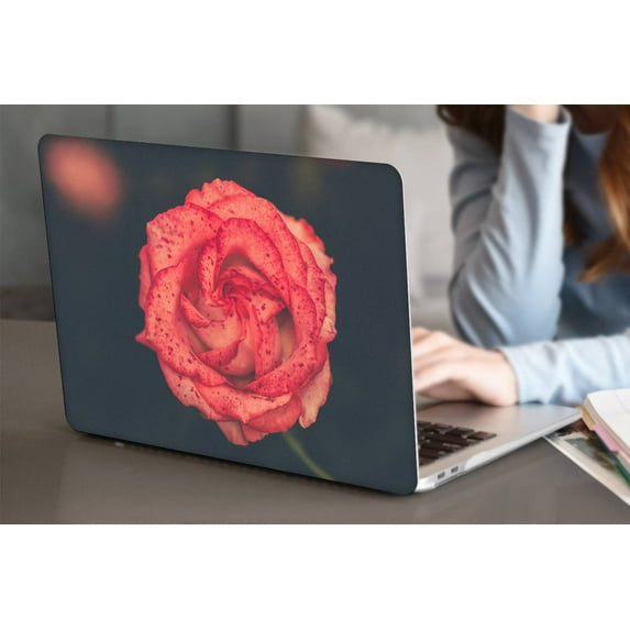 KSK KAISHEK Hard Protective Shell Case Cover Compatible with 2022/2021/2020/2019/2018 Release New MacBook Air 13 inchs with Retina Display USB Type-C Model: A2337 m1/A2179/A1932 Red series 0672