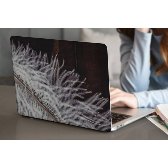 KSK KAISHEK Hard Shell Case Only Compatible MacBook Air 13" with Retina Display Touch ID USB Type-C Model: A2337 m1/A2179/A1932 (Feather Series 0253)