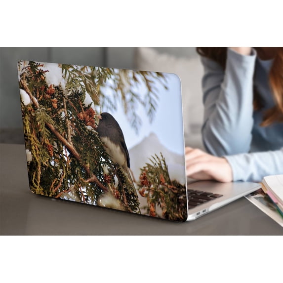 KSK KAISHEK Hard Shell Compatible Old Version MacBook Air 13"( Not Retina Display, 2010 - 2017) + Black Keyboard Cover Model A1369/A1466, No USB-C Feather Series 0173