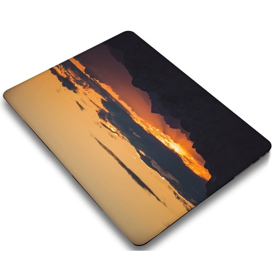 KSK KAISHEK Hard Shell Cover Only Compatible 2022.0 Release MacBook Air 13.6 Inch with Retina Display Touch ID Type C Model: A2681 Colorful B 0799 + Black Keyboard Cover