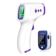 Spo2 Sensor Wireless KSMOVIN 2-Piece Forehead Thermometer and Fingertip Pulse Oximeter Set ...
