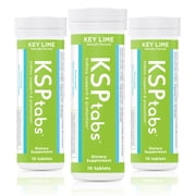 KSPtabs Key Lime , All-natural Hydration Health Supplement, 3 Pack