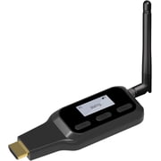 KSRplayer ARC to Bluetooth Audio Converter for TV, Connects 2 Wireless Headphones or Speakers, HDMI ARC Optical Input, CEC Volume Control, Digital Display