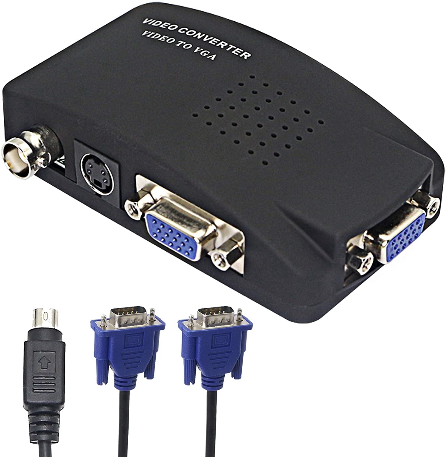 KSRplayer BNC to VGA / S-Video Analog to Digital Converter with ...