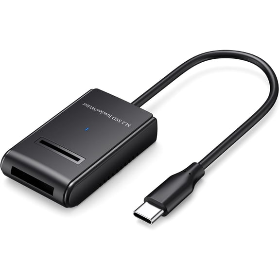 KSRplayer USB C M.2 NVMe SSD Enclosure 10Gbps USB 3.2 Gen 2 Supports NVMe/SATA M Key & B+M Key SSDs