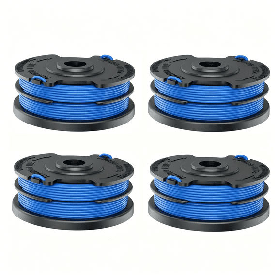KST-120X 4 Pack 0.065" 20ft Replacement Trimmer Line Spool  Compatible with Kobalt 40V KST 120X/KST 120X-06