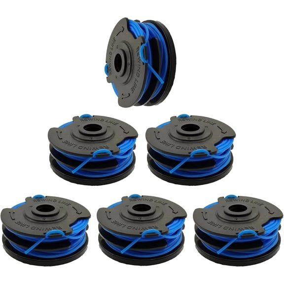 KST 120X KST 120X-06 Trimmer Spool Line 0.065" 20Ft Compatible with Kobalt 40-Volt Max KST 2040-06 KDLA 3040-03 String Trimmer Weed Eater,294703 Replacement Dual Line Spool (6 Pack)