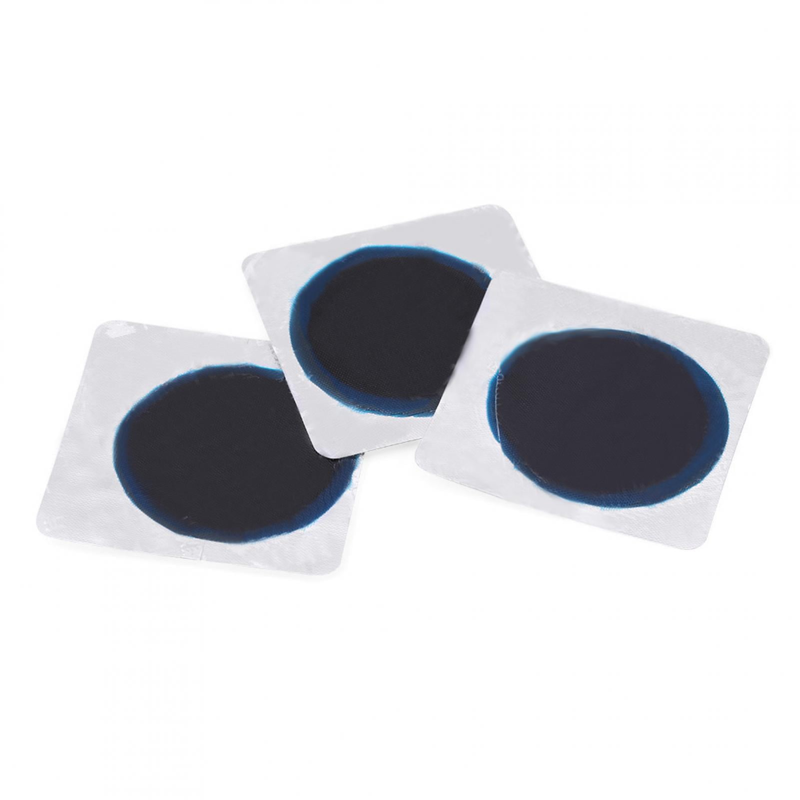 KSTE Reparacion Neumaticos Coche, Parche Neumaticos, 64pcs / Caja de 55 mm de Coches Ronda Caucho Natural Neumtico Neumtico de reparacin de neumticos sin cmara de fro Patch Parches