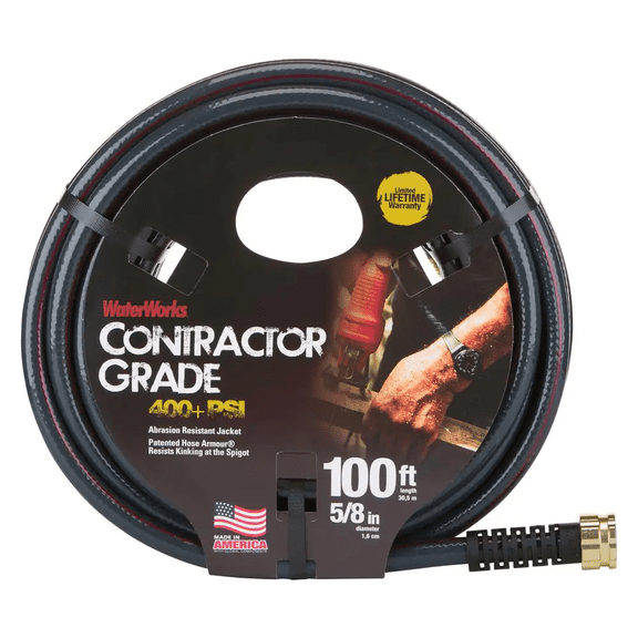 KSW Heavy Duty 5/8 in x 100 ft Heavy Duty Garden Hose