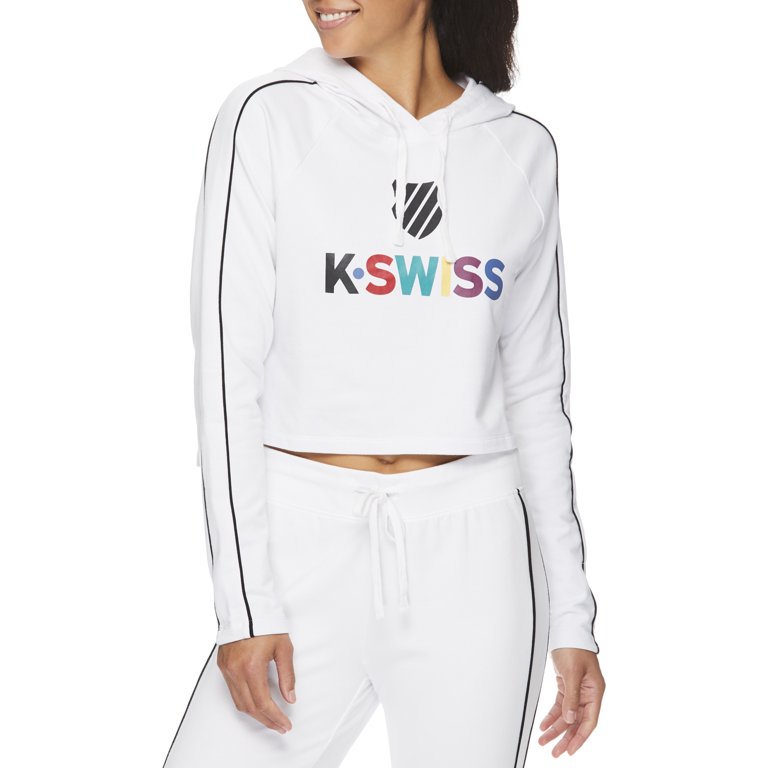 KSWISS Women's Athleisure Axis Cropped Hoodie 