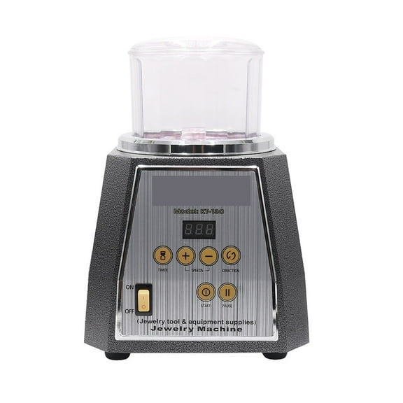 KT-130 Magnetic Tumbler Rotary Polisher Jewelry Polishing Machine Equipment & Supplies