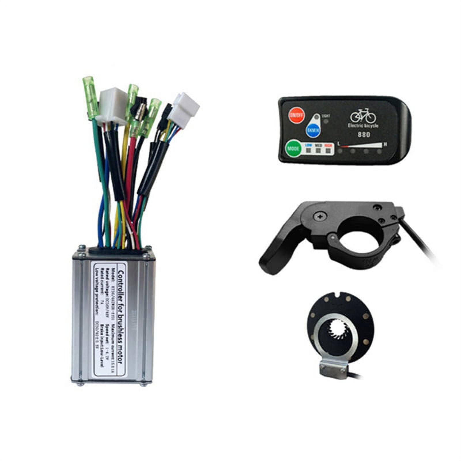 E-Bike Controller – 36V/48V, 1000-1500W, 35A, Für KT-Displays, Bürstenlose Nabenmotoren