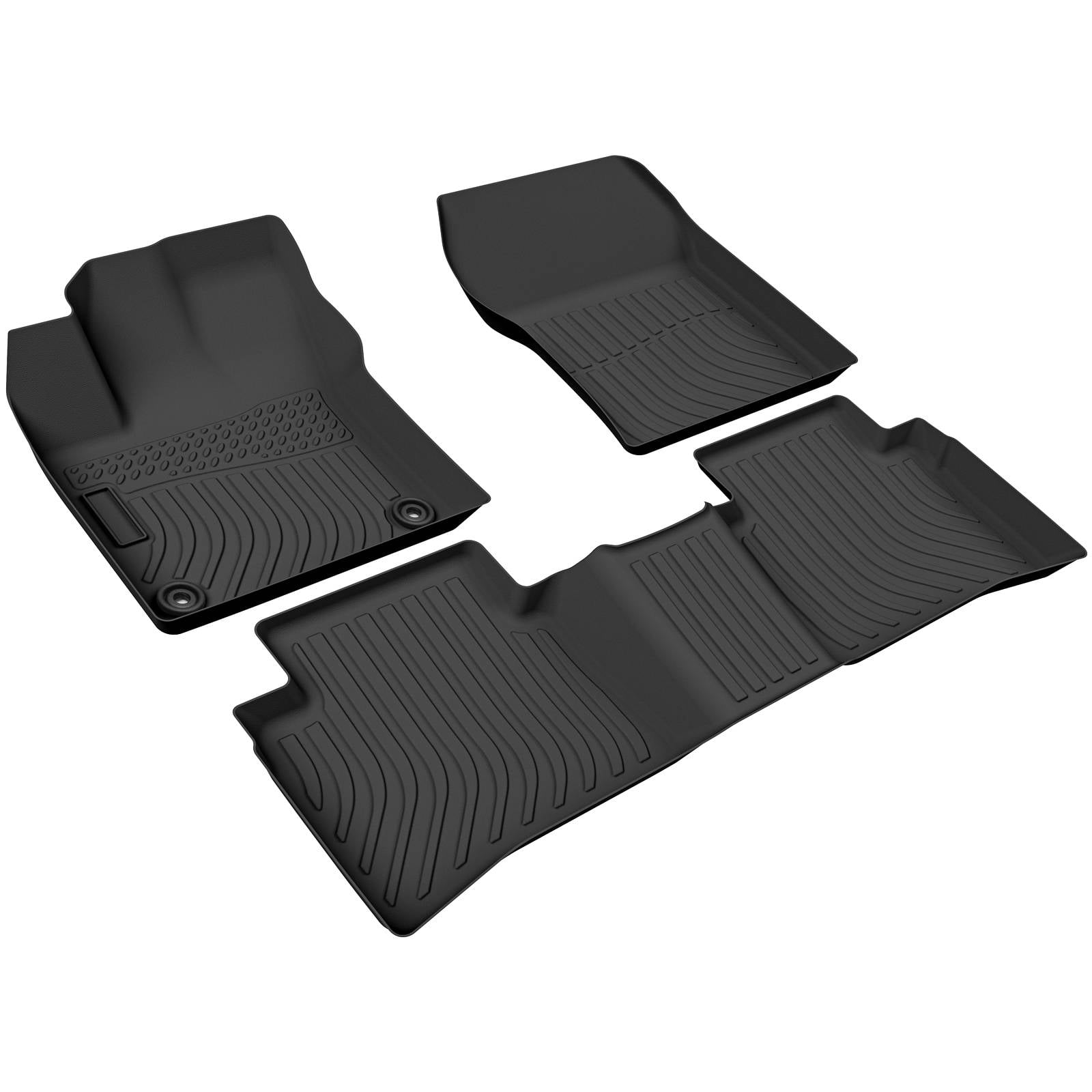 KT 3Piece Car Floor Mat Set Durable, AllWeather Protection for