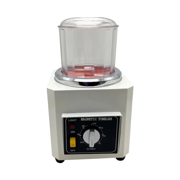 KT-90 Magnetic Polishing Machine,Tumbler AC Mini Diy Jewelry Polisher Finishing Cleaning Tool ,Powerhouse Performance