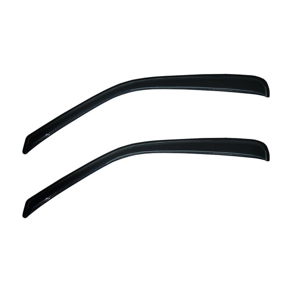 KT 92455 Window Wind Deflectors Vent Shades 2Pcs, Window Visors Rain Guards, Acrylic, Smoke