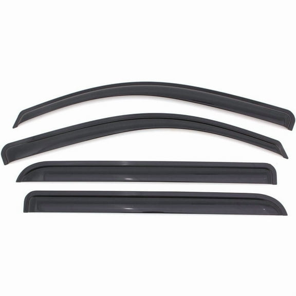 KT Parts 4PCS Sun Rain Guards Window Visors 94924
