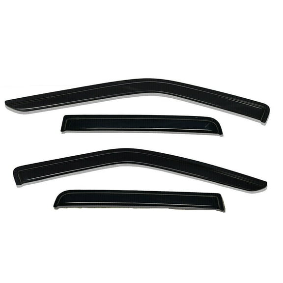 KT Parts 4PCS Window Visor Rain Guard Vent Shade 94975