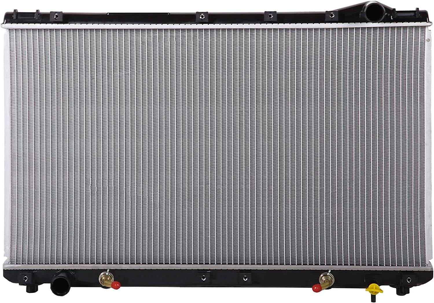 KT LX3010101 1-Row Aluminum Radiator, Unpainted, Efficient Front Engine ...