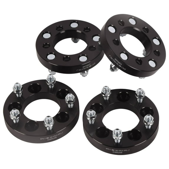 KT Parts 4PCS 5x4.5 to 5x5 Wheel Adapters 1/2"x 20 Thread Pitch A0475A0019